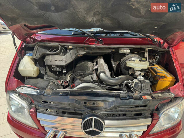 Красный Мерседес Sprinter, объемом двигателя 2.7 л и пробегом 80 тыс. км за 15999 $, фото 26 на Automoto.ua