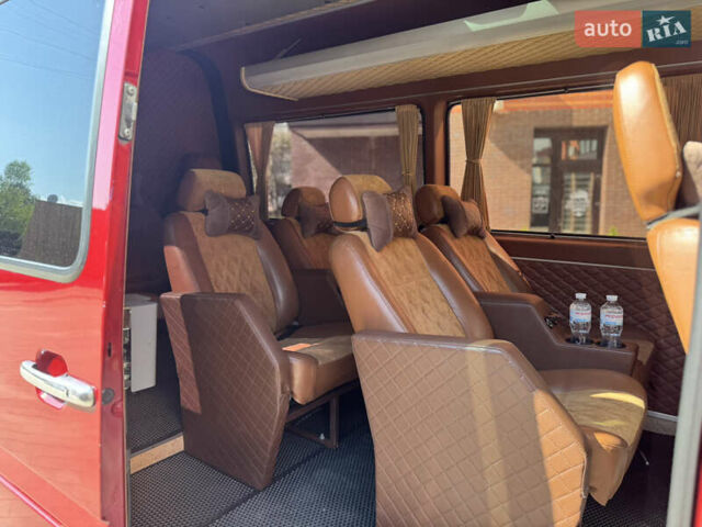 Красный Мерседес Sprinter, объемом двигателя 2.7 л и пробегом 80 тыс. км за 15999 $, фото 16 на Automoto.ua