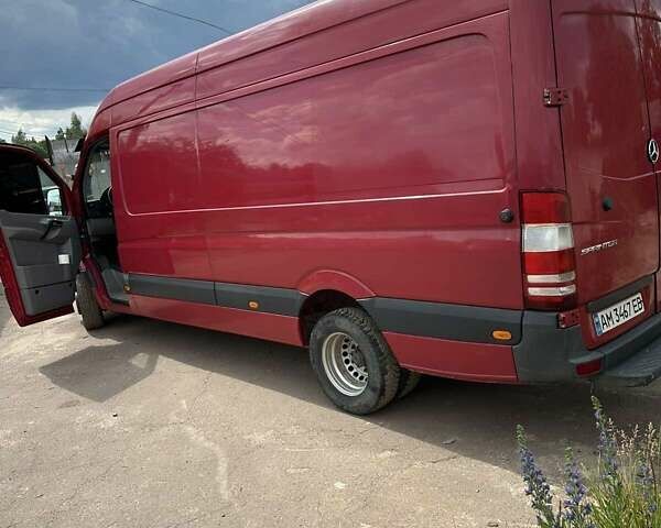 Красный Мерседес Sprinter, объемом двигателя 2.14 л и пробегом 374 тыс. км за 21000 $, фото 12 на Automoto.ua