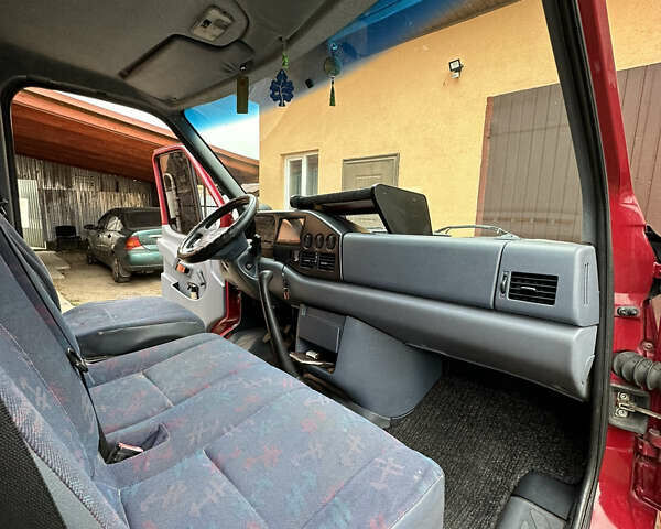 Красный Мерседес Sprinter, объемом двигателя 2.9 л и пробегом 460 тыс. км за 7500 $, фото 12 на Automoto.ua