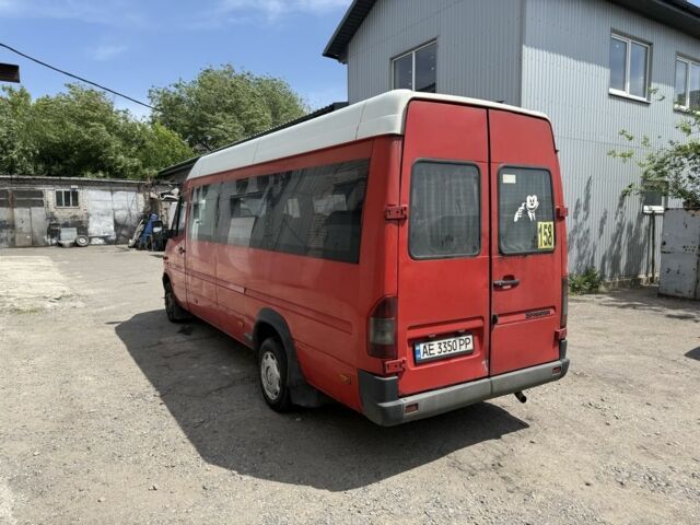 Красный Мерседес Sprinter, объемом двигателя 2.9 л и пробегом 1 тыс. км за 5700 $, фото 1 на Automoto.ua