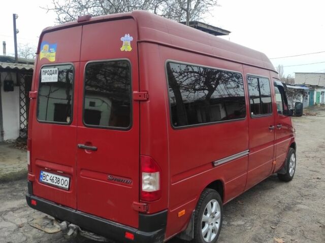 Красный Мерседес Sprinter, объемом двигателя 0.27 л и пробегом 360 тыс. км за 7900 $, фото 2 на Automoto.ua