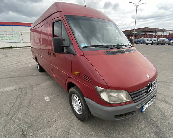 Червоний Мерседес Sprinter, об'ємом двигуна 2.15 л та пробігом 610 тис. км за 8700 $, фото 1 на Automoto.ua