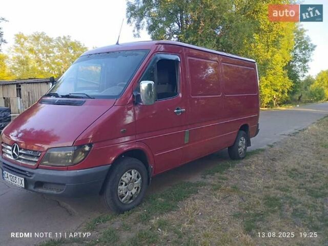 Червоний Мерседес Sprinter, об'ємом двигуна 2.2 л та пробігом 480 тис. км за 8300 $, фото 3 на Automoto.ua