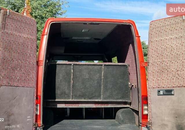 Красный Мерседес Sprinter, объемом двигателя 2.2 л и пробегом 542 тыс. км за 7600 $, фото 22 на Automoto.ua