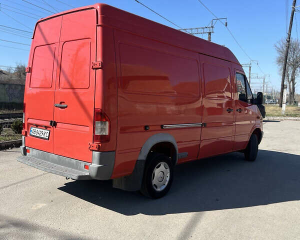 Красный Мерседес Sprinter, объемом двигателя 2.15 л и пробегом 263 тыс. км за 12500 $, фото 23 на Automoto.ua