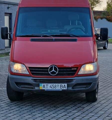 Красный Мерседес Sprinter, объемом двигателя 2.2 л и пробегом 542 тыс. км за 7600 $, фото 34 на Automoto.ua