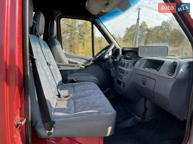 Красный Мерседес Sprinter, объемом двигателя 2.2 л и пробегом 606 тыс. км за 8700 $, фото 8 на Automoto.ua