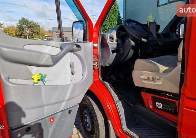 Красный Мерседес Sprinter, объемом двигателя 2.2 л и пробегом 542 тыс. км за 7600 $, фото 7 на Automoto.ua
