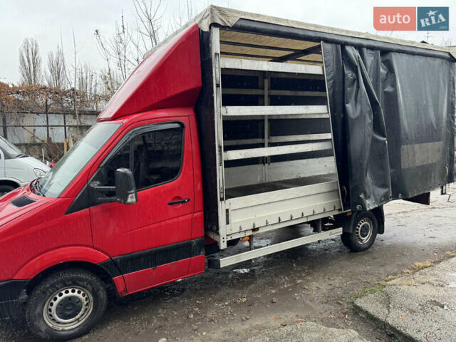 Красный Мерседес Sprinter, объемом двигателя 2.2 л и пробегом 596 тыс. км за 12000 $, фото 19 на Automoto.ua