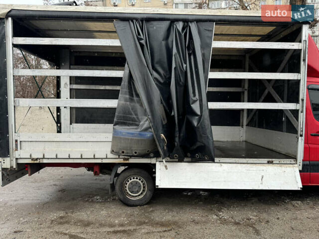 Красный Мерседес Sprinter, объемом двигателя 2.2 л и пробегом 596 тыс. км за 12000 $, фото 6 на Automoto.ua
