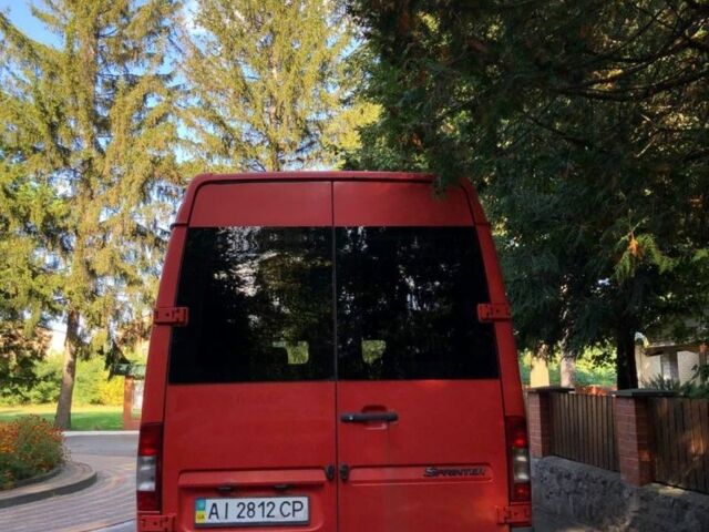 Червоний Мерседес Sprinter, об'ємом двигуна 2 л та пробігом 390 тис. км за 8500 $, фото 7 на Automoto.ua