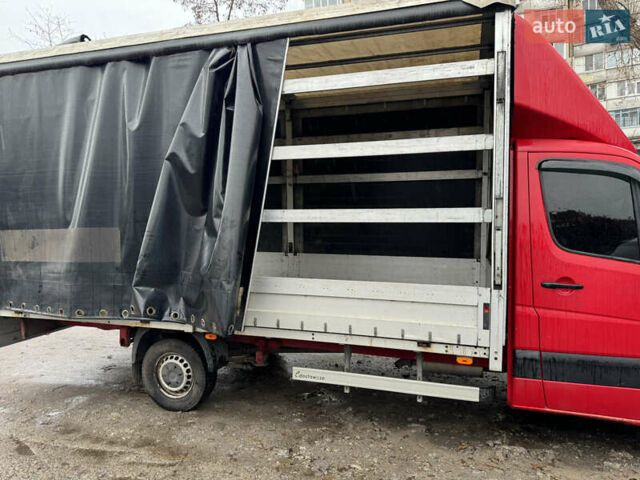 Красный Мерседес Sprinter, объемом двигателя 2.2 л и пробегом 596 тыс. км за 12000 $, фото 7 на Automoto.ua