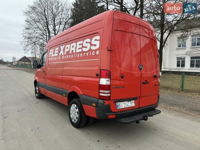 Красный Мерседес Sprinter, объемом двигателя 2.15 л и пробегом 505 тыс. км за 12900 $, фото 13 на Automoto.ua