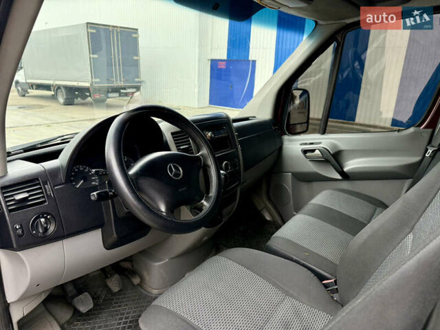 Красный Мерседес Sprinter, объемом двигателя 2.2 л и пробегом 390 тыс. км за 12900 $, фото 15 на Automoto.ua