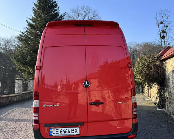 Красный Мерседес Sprinter, объемом двигателя 2.14 л и пробегом 432 тыс. км за 14999 $, фото 6 на Automoto.ua