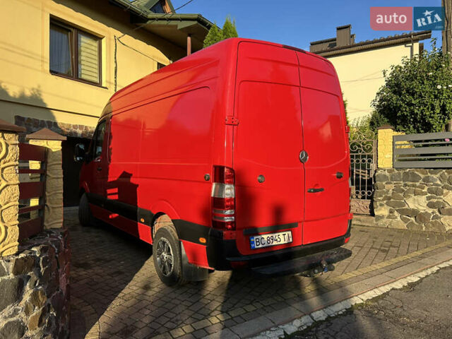 Червоний Мерседес Sprinter, об'ємом двигуна 2.14 л та пробігом 480 тис. км за 14000 $, фото 3 на Automoto.ua