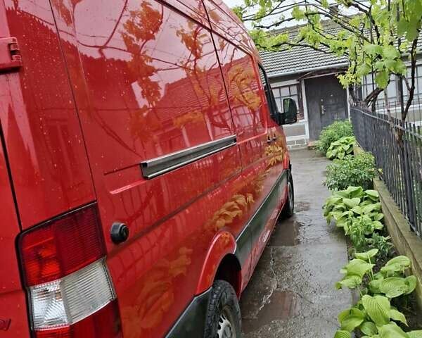 Красный Мерседес Sprinter, объемом двигателя 2.2 л и пробегом 370 тыс. км за 10800 $, фото 8 на Automoto.ua