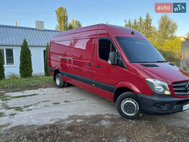 Красный Мерседес Sprinter, объемом двигателя 2.1 л и пробегом 476 тыс. км за 23500 $, фото 4 на Automoto.ua