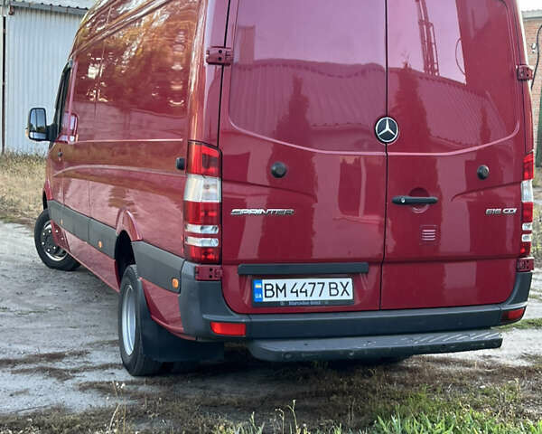 Красный Мерседес Sprinter, объемом двигателя 2.1 л и пробегом 476 тыс. км за 23500 $, фото 5 на Automoto.ua