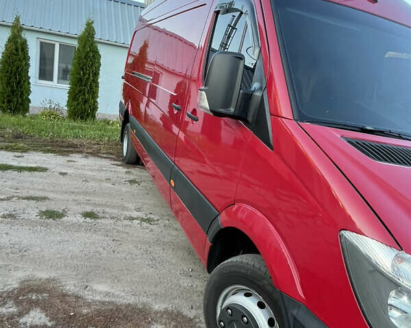 Красный Мерседес Sprinter, объемом двигателя 2.1 л и пробегом 476 тыс. км за 23500 $, фото 9 на Automoto.ua