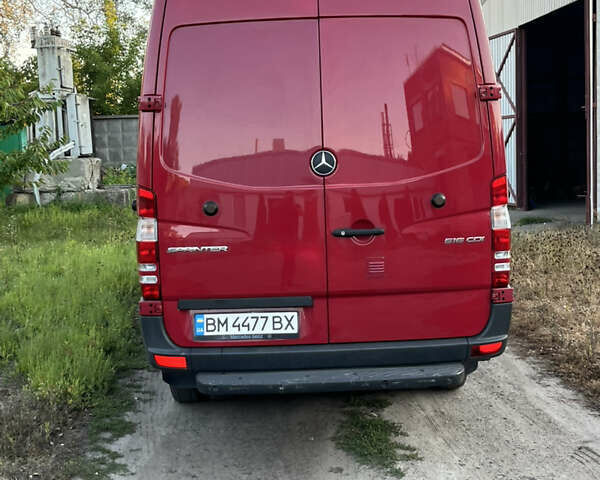 Красный Мерседес Sprinter, объемом двигателя 2.1 л и пробегом 476 тыс. км за 23500 $, фото 12 на Automoto.ua