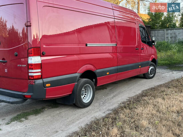 Красный Мерседес Sprinter, объемом двигателя 2.1 л и пробегом 476 тыс. км за 23500 $, фото 10 на Automoto.ua