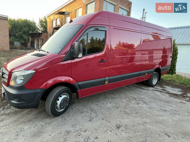 Красный Мерседес Sprinter, объемом двигателя 2.1 л и пробегом 476 тыс. км за 23500 $, фото 8 на Automoto.ua