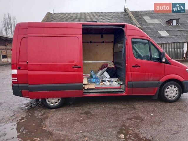 Червоний Мерседес Sprinter, об'ємом двигуна 2.14 л та пробігом 185 тис. км за 16000 $, фото 6 на Automoto.ua