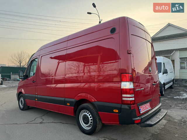 Красный Мерседес Sprinter, объемом двигателя 2.2 л и пробегом 310 тыс. км за 18700 $, фото 16 на Automoto.ua