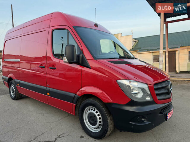 Красный Мерседес Sprinter, объемом двигателя 2.2 л и пробегом 310 тыс. км за 18700 $, фото 9 на Automoto.ua
