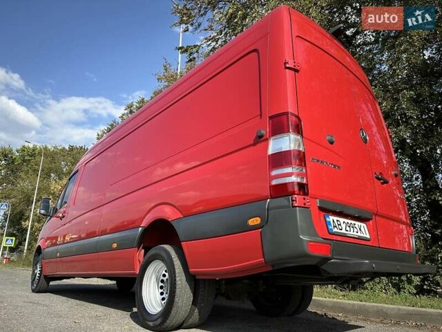 Красный Мерседес Sprinter, объемом двигателя 2.14 л и пробегом 185 тыс. км за 33500 $, фото 11 на Automoto.ua