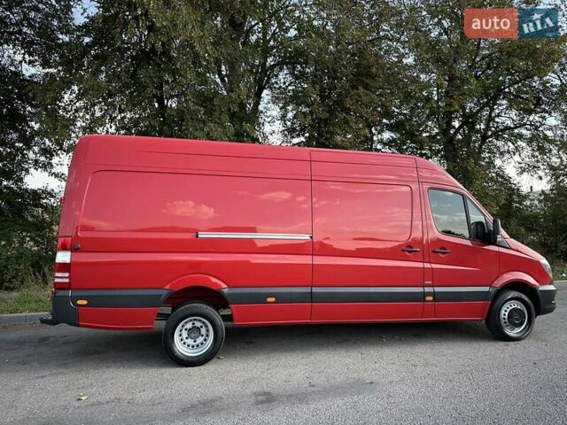 Красный Мерседес Sprinter, объемом двигателя 2.14 л и пробегом 185 тыс. км за 33500 $, фото 4 на Automoto.ua