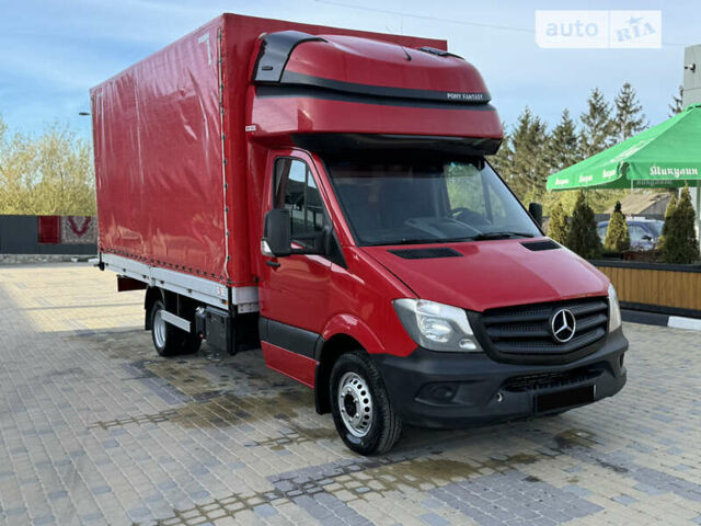 Красный Мерседес Sprinter, объемом двигателя 2.2 л и пробегом 390 тыс. км за 23900 $, фото 4 на Automoto.ua