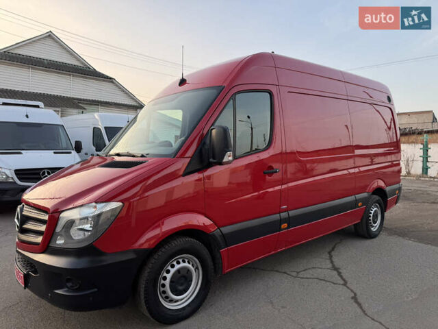 Красный Мерседес Sprinter, объемом двигателя 2.2 л и пробегом 310 тыс. км за 18700 $, фото 18 на Automoto.ua