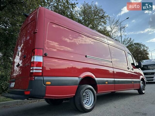 Красный Мерседес Sprinter, объемом двигателя 2.14 л и пробегом 185 тыс. км за 33500 $, фото 15 на Automoto.ua