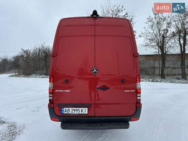 Красный Мерседес Sprinter, объемом двигателя 2.14 л и пробегом 184 тыс. км за 34900 $, фото 6 на Automoto.ua