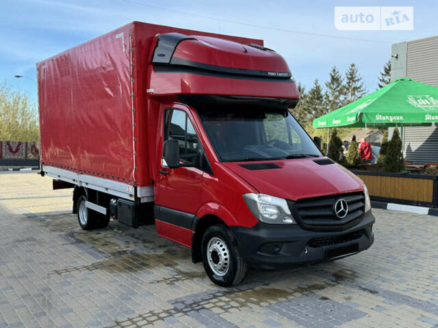 Красный Мерседес Sprinter, объемом двигателя 2.2 л и пробегом 390 тыс. км за 23900 $, фото 11 на Automoto.ua