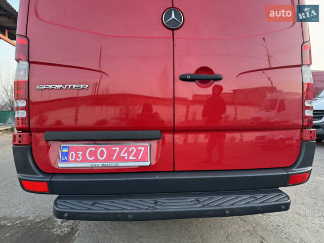 Красный Мерседес Sprinter, объемом двигателя 2.2 л и пробегом 310 тыс. км за 18700 $, фото 15 на Automoto.ua