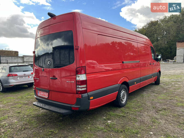 Красный Мерседес Sprinter, объемом двигателя 2.2 л и пробегом 291 тыс. км за 22499 $, фото 4 на Automoto.ua