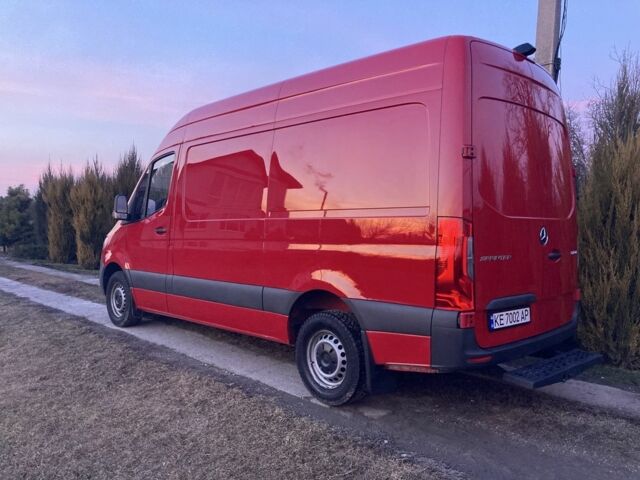 Красный Мерседес Sprinter, объемом двигателя 2.1 л и пробегом 364 тыс. км за 22900 $, фото 7 на Automoto.ua