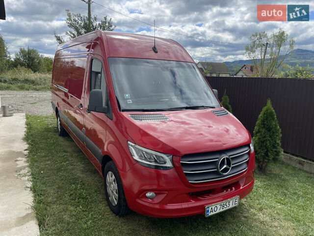 Красный Мерседес Sprinter, объемом двигателя 1.95 л и пробегом 430 тыс. км за 26800 $, фото 7 на Automoto.ua