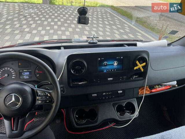 Красный Мерседес Sprinter, объемом двигателя 1.95 л и пробегом 255 тыс. км за 25500 $, фото 17 на Automoto.ua