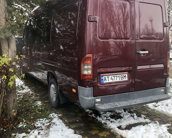 Червоний Мерседес Sprinter, об'ємом двигуна 2.7 л та пробігом 530 тис. км за 11200 $, фото 2 на Automoto.ua