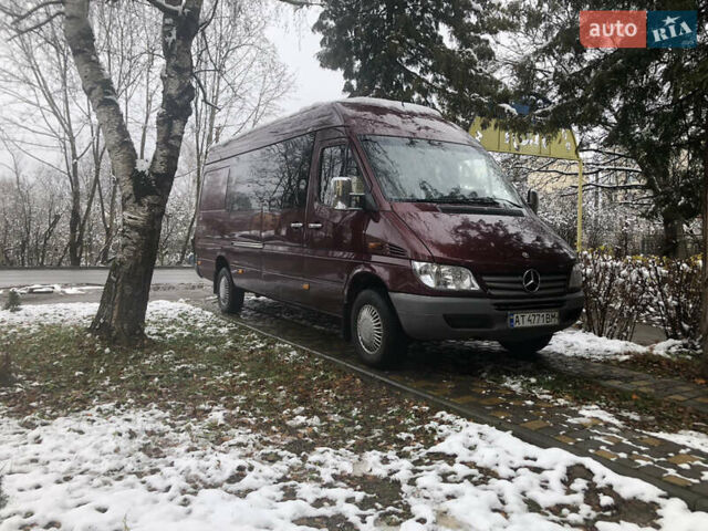 Червоний Мерседес Sprinter, об'ємом двигуна 2.7 л та пробігом 530 тис. км за 11200 $, фото 10 на Automoto.ua