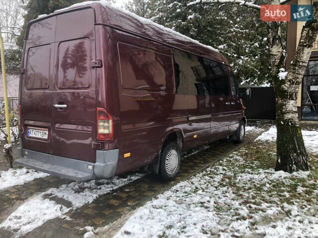 Червоний Мерседес Sprinter, об'ємом двигуна 2.7 л та пробігом 530 тис. км за 11200 $, фото 15 на Automoto.ua