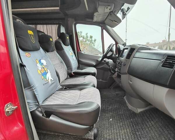 Червоний Мерседес Sprinter, об'ємом двигуна 3 л та пробігом 450 тис. км за 17500 $, фото 13 на Automoto.ua