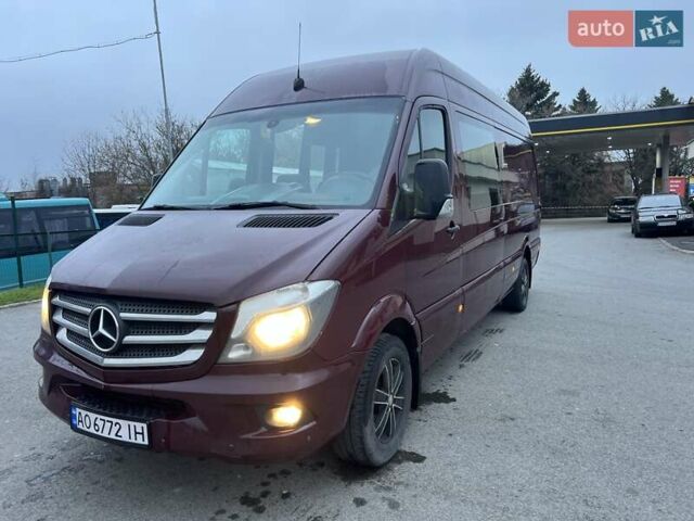 Червоний Мерседес Sprinter, об'ємом двигуна 2.14 л та пробігом 483 тис. км за 21300 $, фото 1 на Automoto.ua