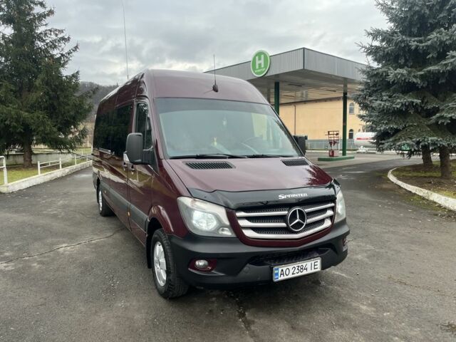 Красный Мерседес Sprinter, объемом двигателя 3 л и пробегом 245 тыс. км за 25500 $, фото 8 на Automoto.ua