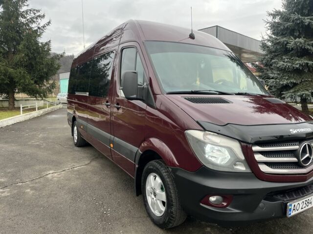 Красный Мерседес Sprinter, объемом двигателя 3 л и пробегом 245 тыс. км за 25500 $, фото 9 на Automoto.ua